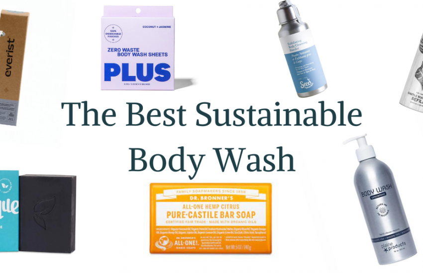 best sustainable body wash collage