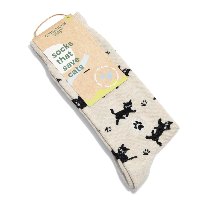Conscious Step socks that save cats